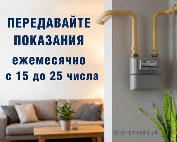 Передавайте показания (1)