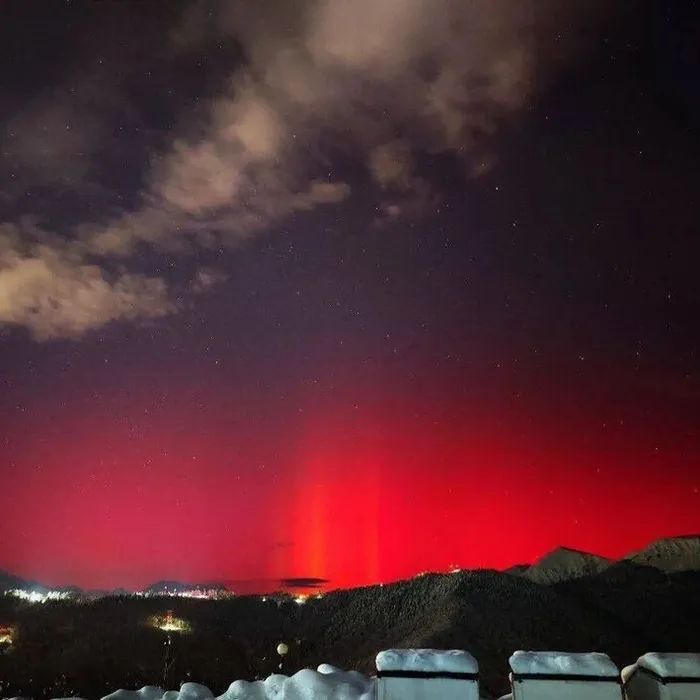 Северное сияние на Кубани — редкость. Передача показаний газа — привычка